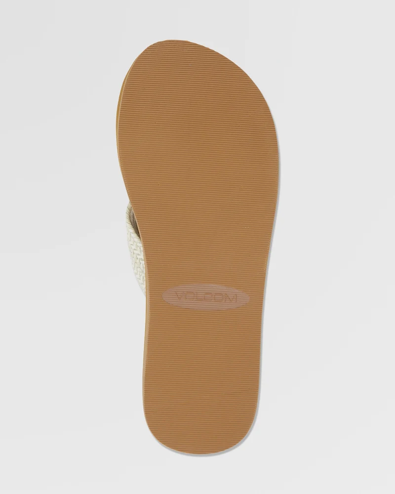 Volcom Double Cross Sandalen - CREAM