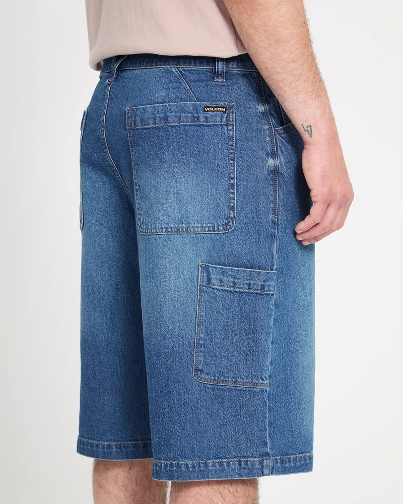 Kraftsman II 24" Jeansshorts - Park Blue