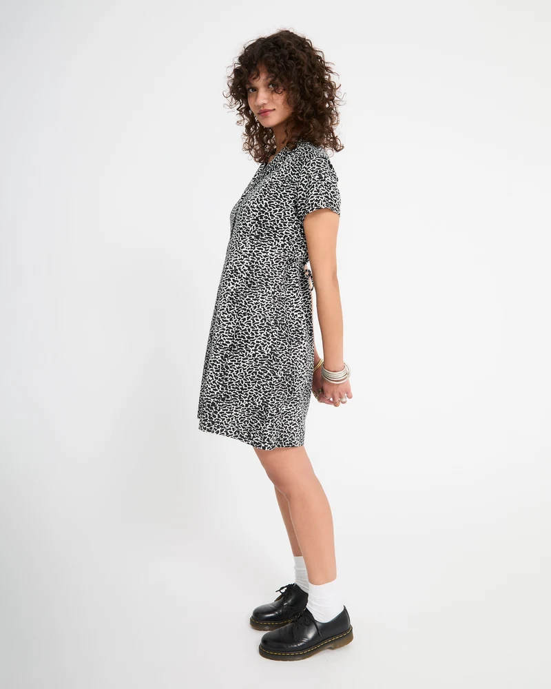 Rawly Kleid - Black White