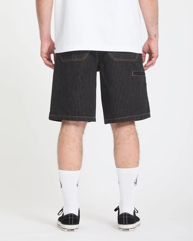 Work Dialed 22" Shorts - Black Stripe