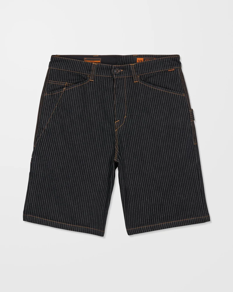 Work Dialed 22" Shorts - Black Stripe