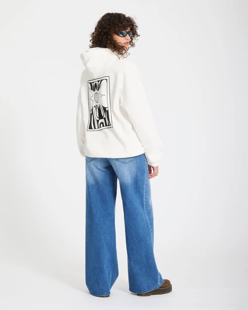 Radical Daze Up Hoodie - Off White