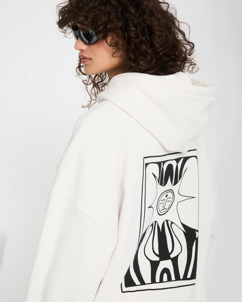 Radical Daze Up Hoodie - Off White