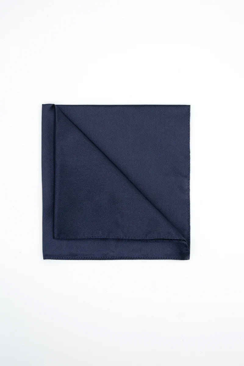 Pochette in Pura Seta - BLU