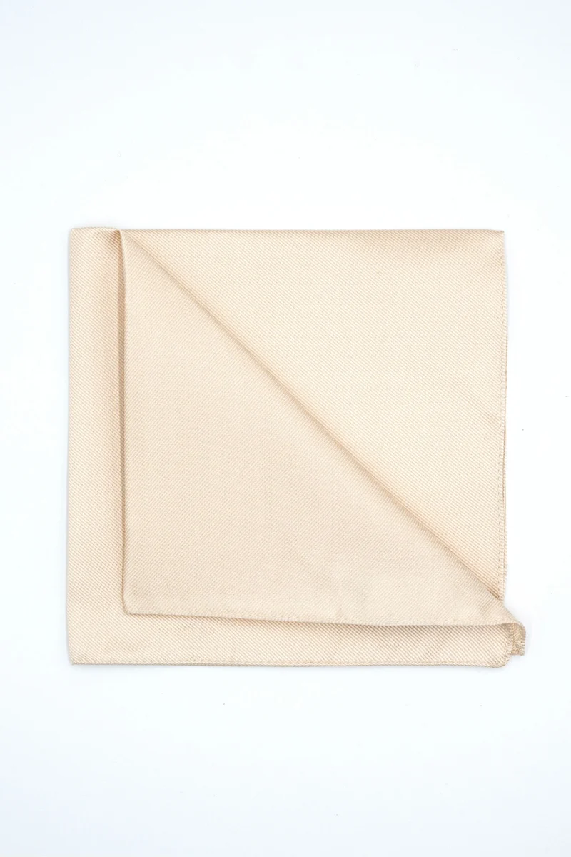 Pochette in Pura Seta - CREMA