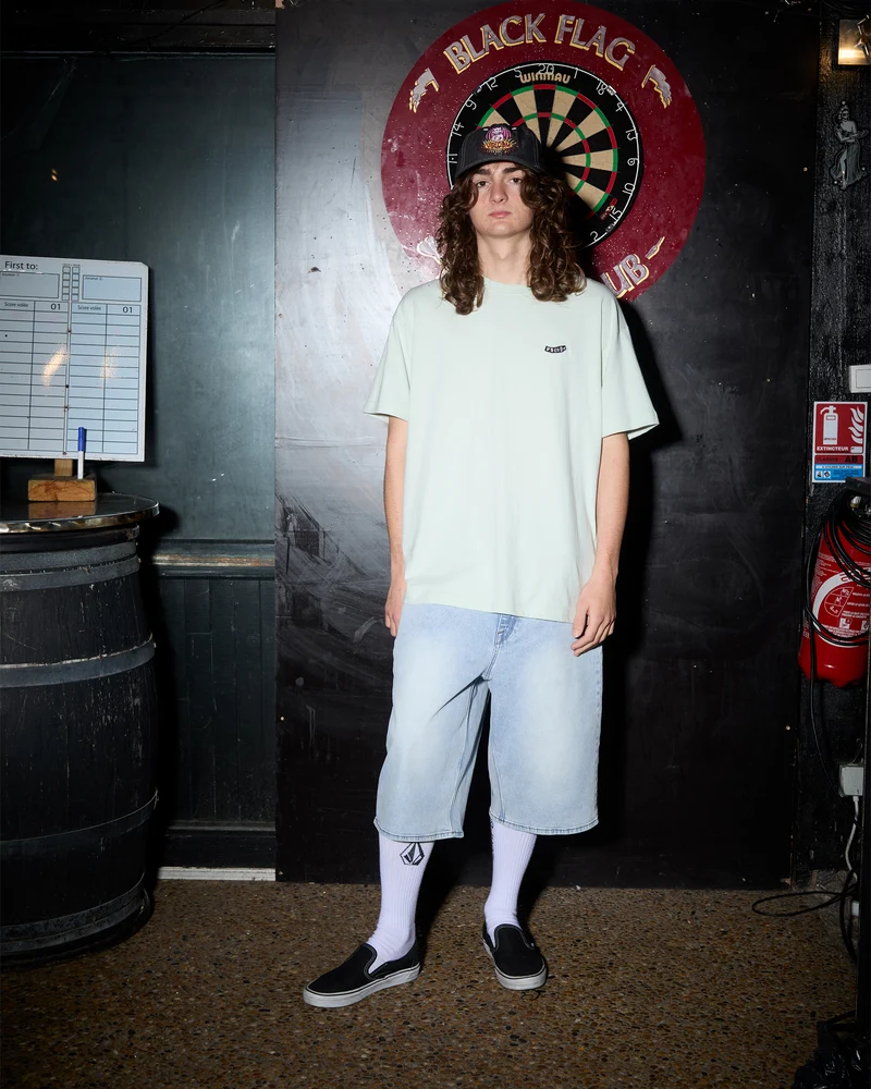 Pistol Stone T-Shirt - Pale Aqua