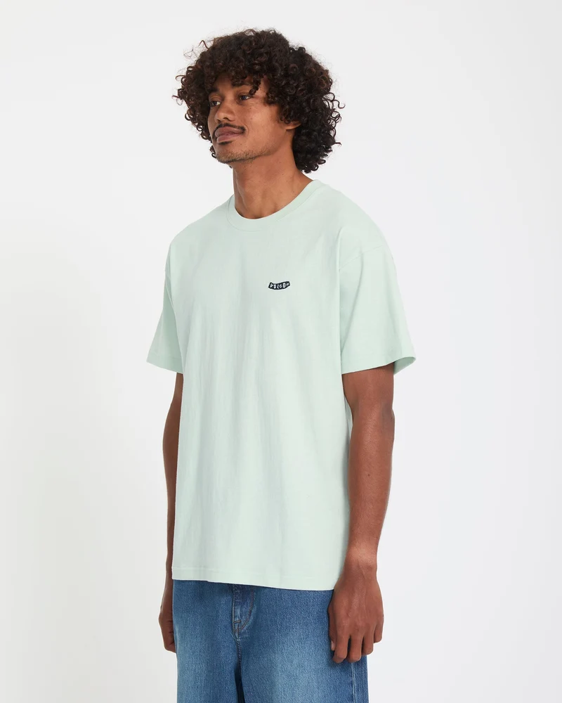 Pistol Stone T-Shirt - Pale Aqua