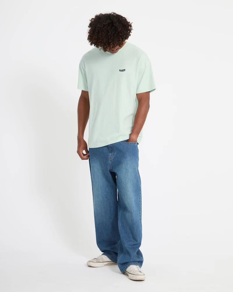 Pistol Stone T-Shirt - Pale Aqua