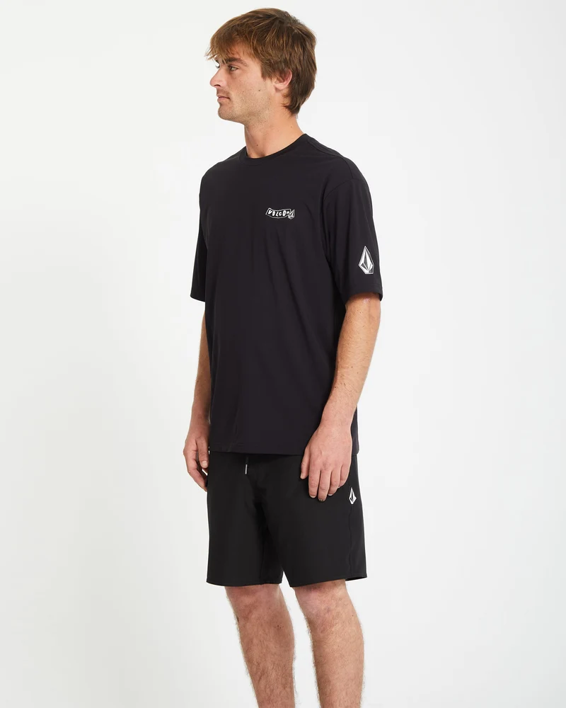 Pistol Surf Rashguard - Black