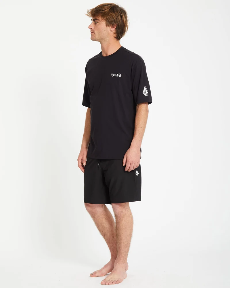 Pistol Surf Rashguard - Black