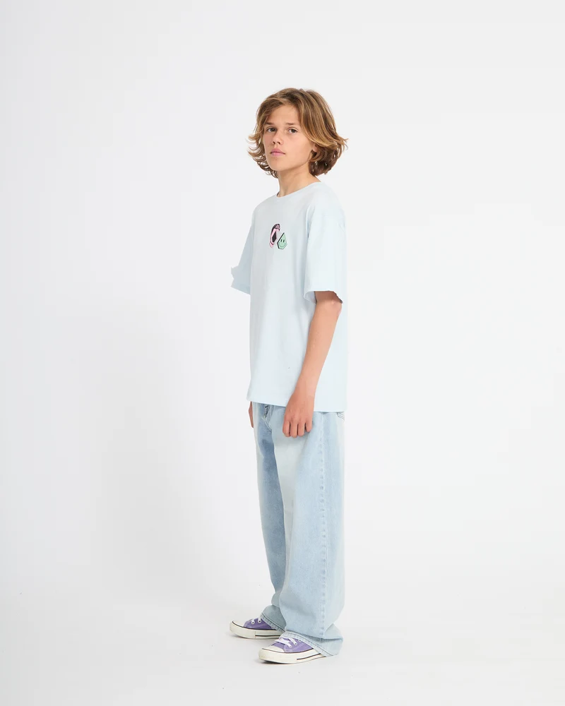 Aura T-Shirt - Light Blue Acid - (KINDER)