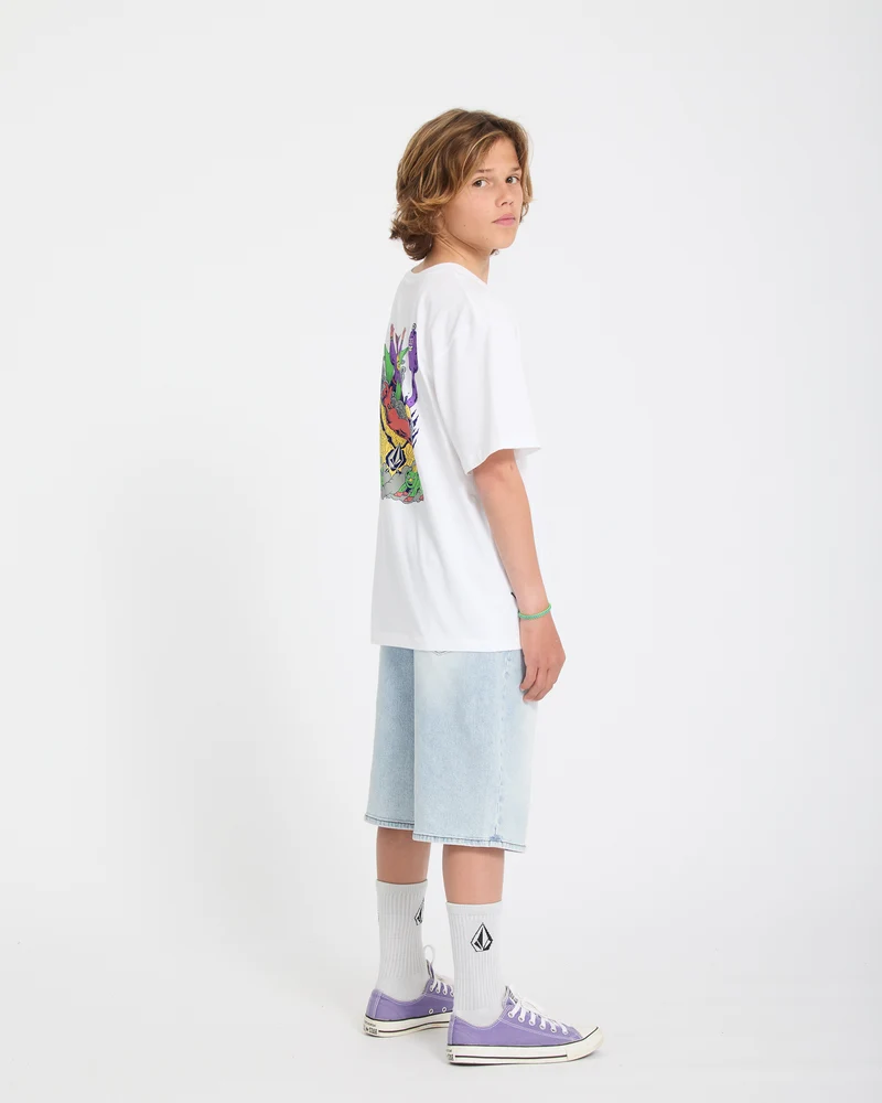 Ben Sanair 2 T-Shirt - White - (KINDER)