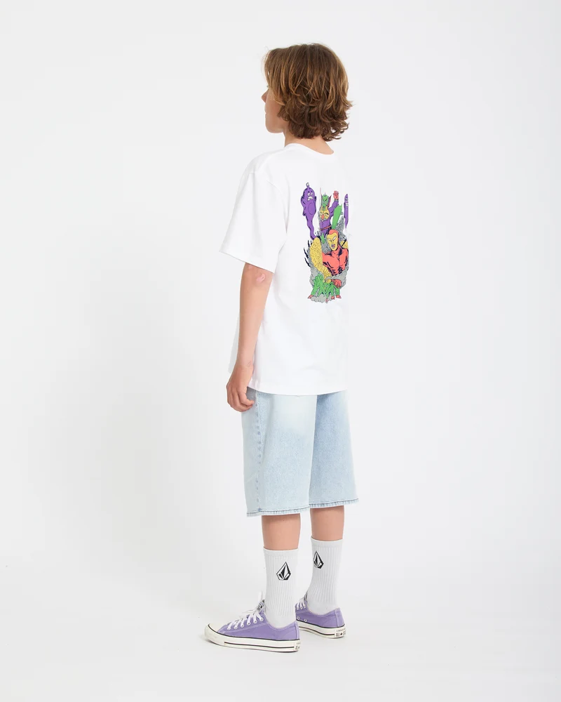Ben Sanair 2 T-Shirt - White - (KINDER)