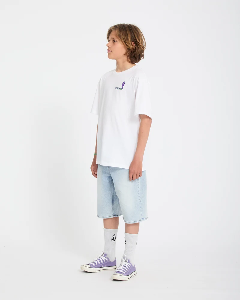 Ben Sanair 2 T-Shirt - White - (KINDER)