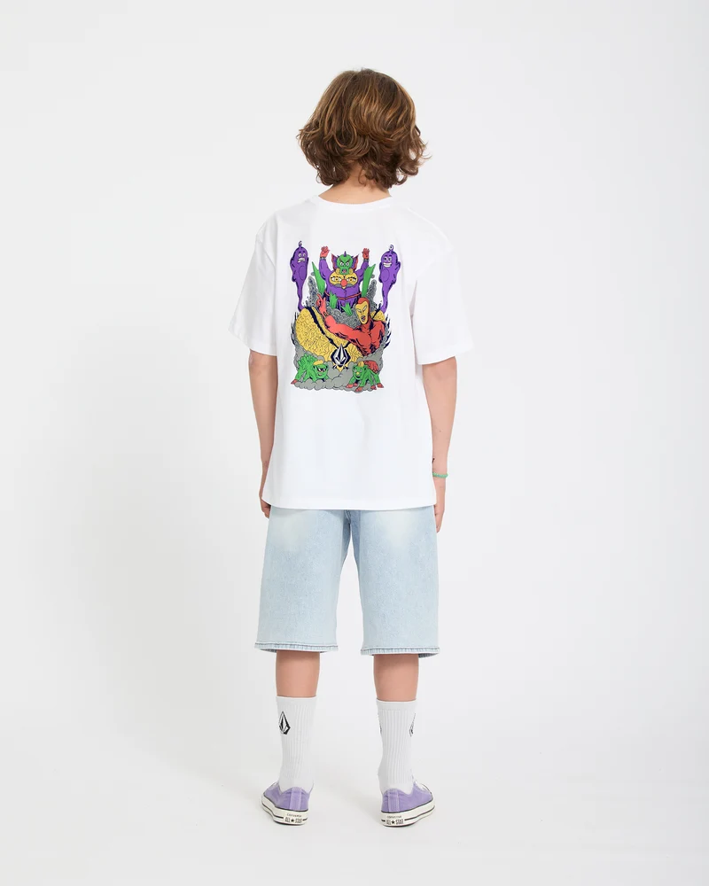 Ben Sanair 2 T-Shirt - White - (KINDER)