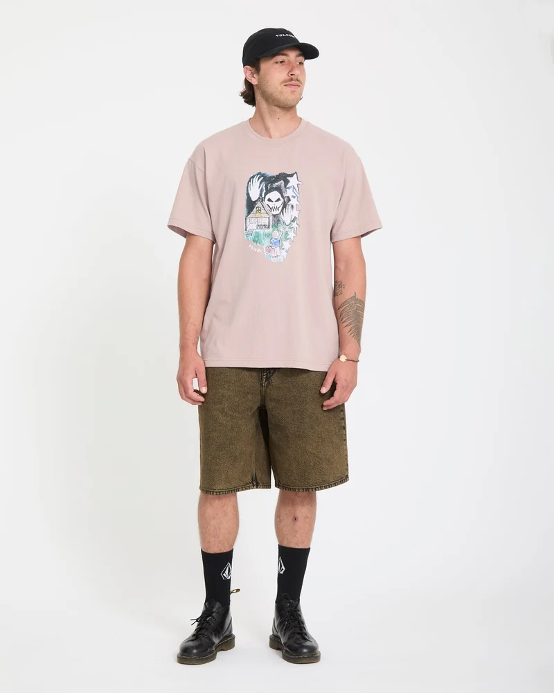 Issam Auptel T-Shirt - Bark Brown