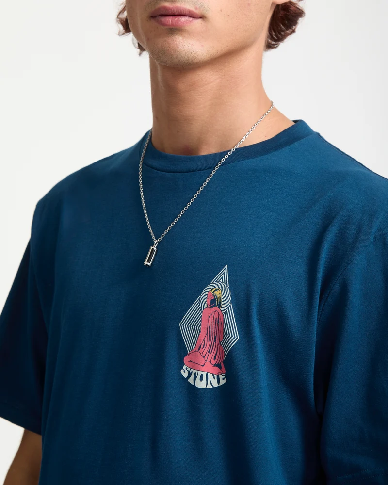 Psychback T-Shirt - Cosmic Blue