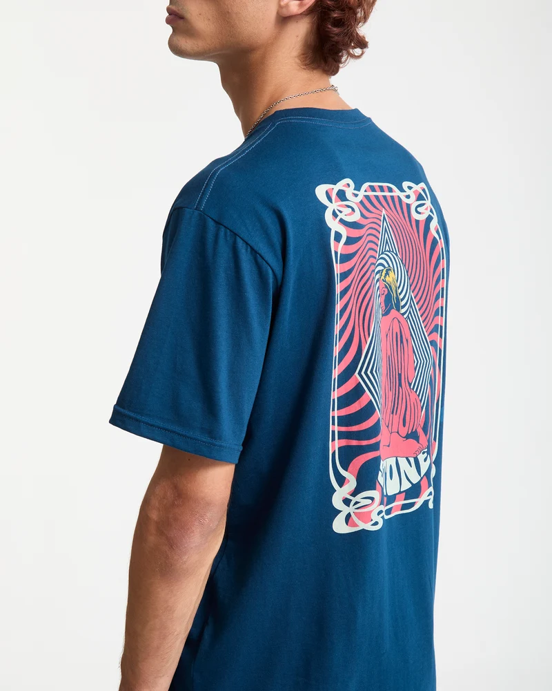Psychback T-Shirt - Cosmic Blue