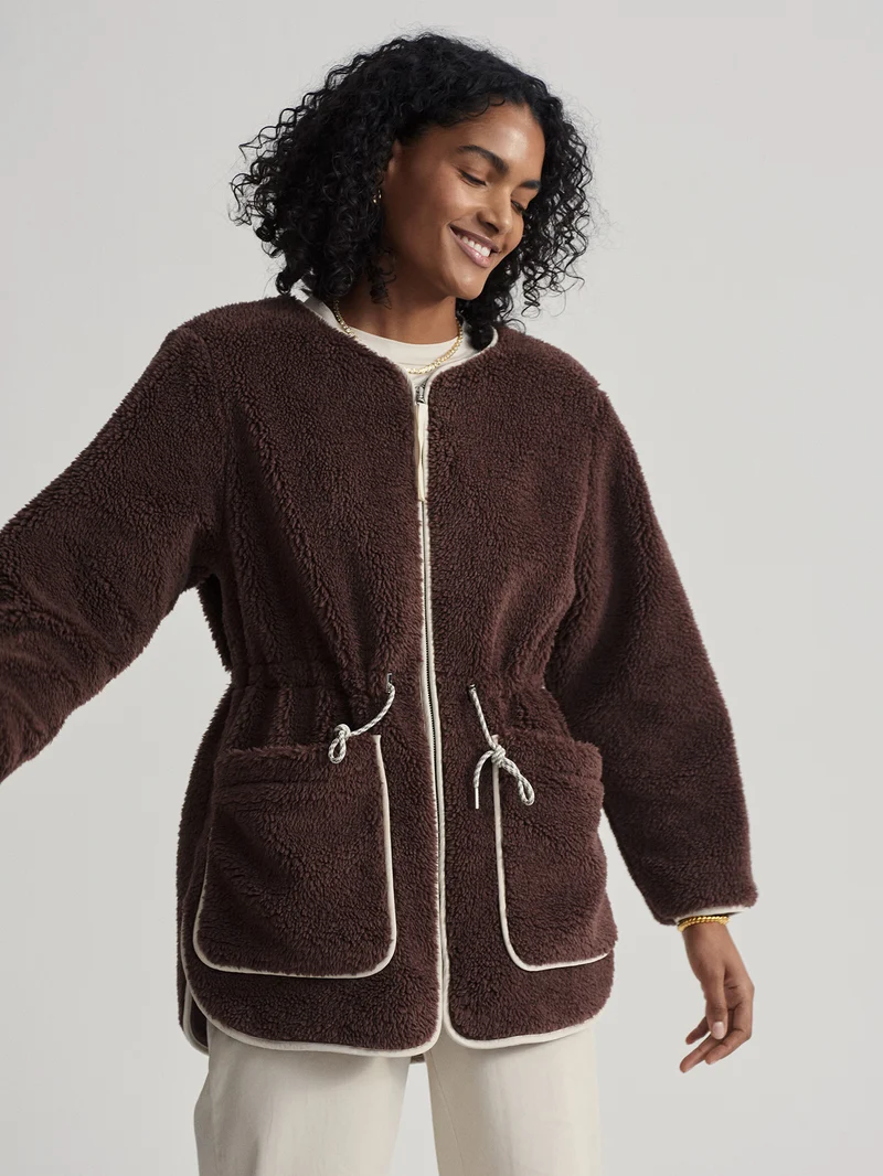 Angelina Sherpa Coat