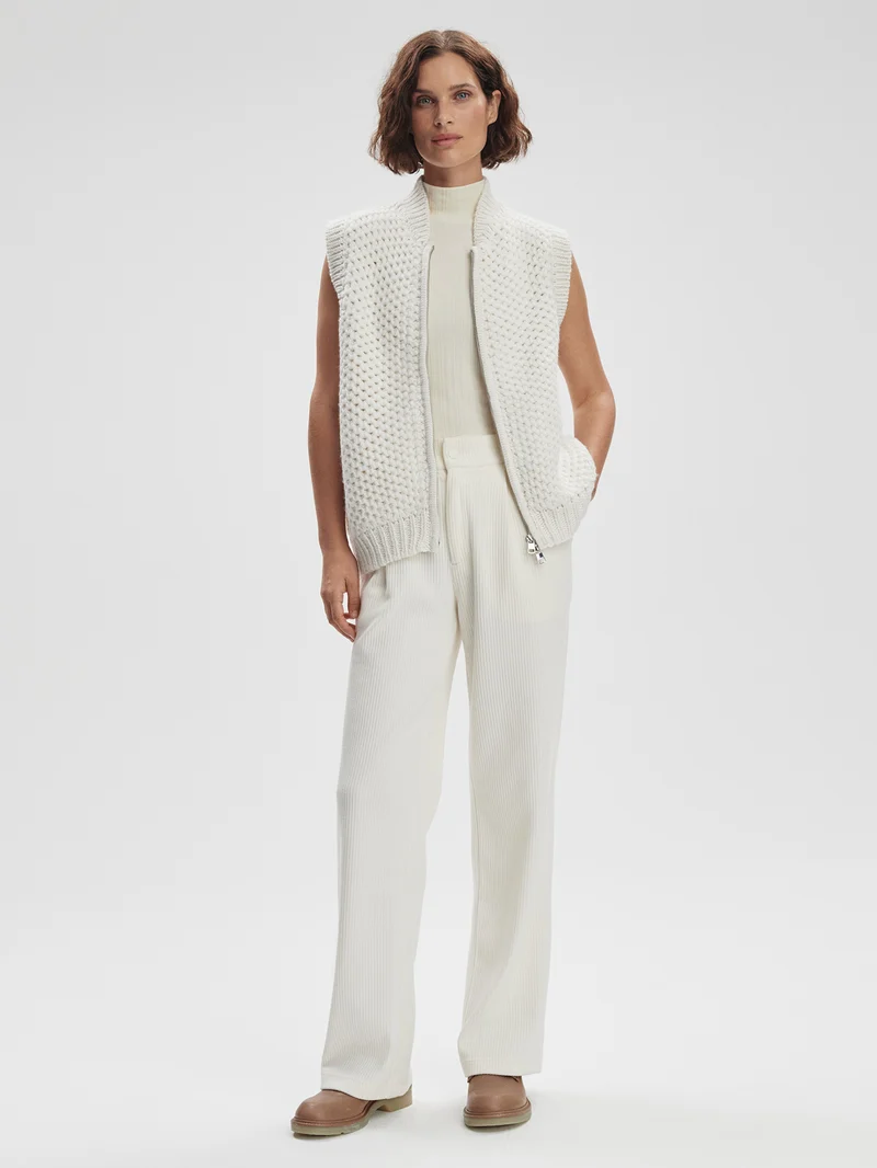 Seraphina Sleeveless Zip-Through Knit