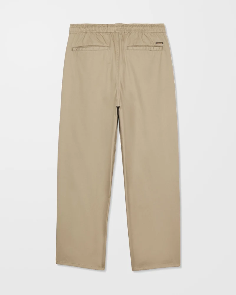 Freazy Loose Elasticated Waist Hose - Khaki