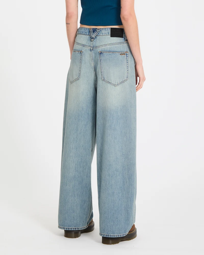 Beeggy Jeans - Dusty Blue Wash
