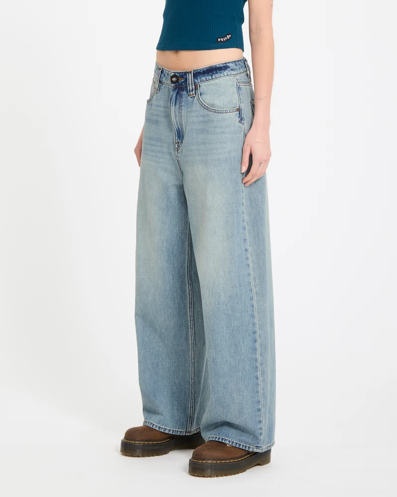 Beeggy Jeans - Dusty Blue Wash