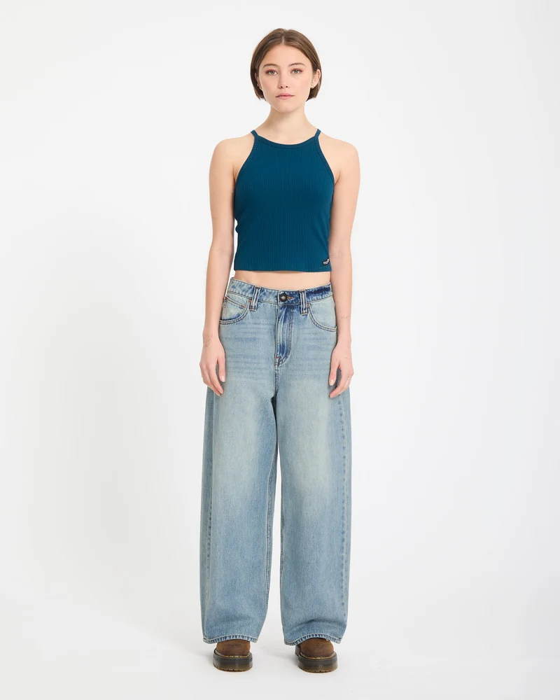 Beeggy Jeans - Dusty Blue Wash