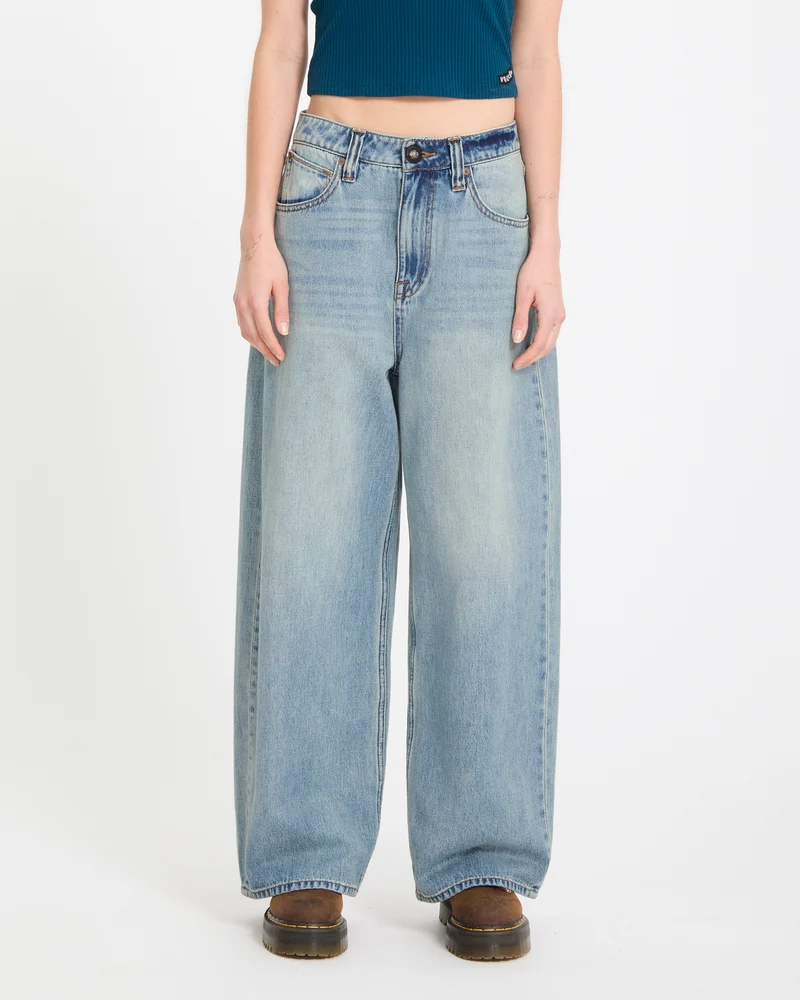 Beeggy Jeans - Dusty Blue Wash