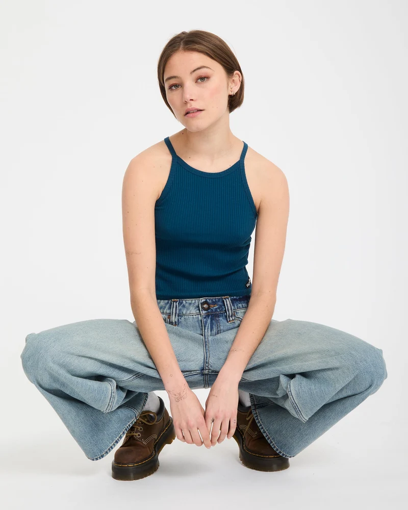 Beeggy Jeans - Dusty Blue Wash