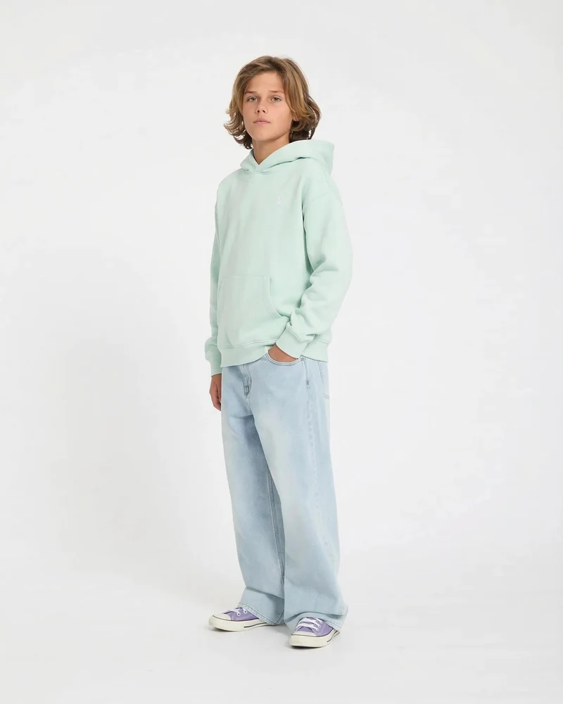 Single Stone Hoodie - Pale Aqua - (KINDER)