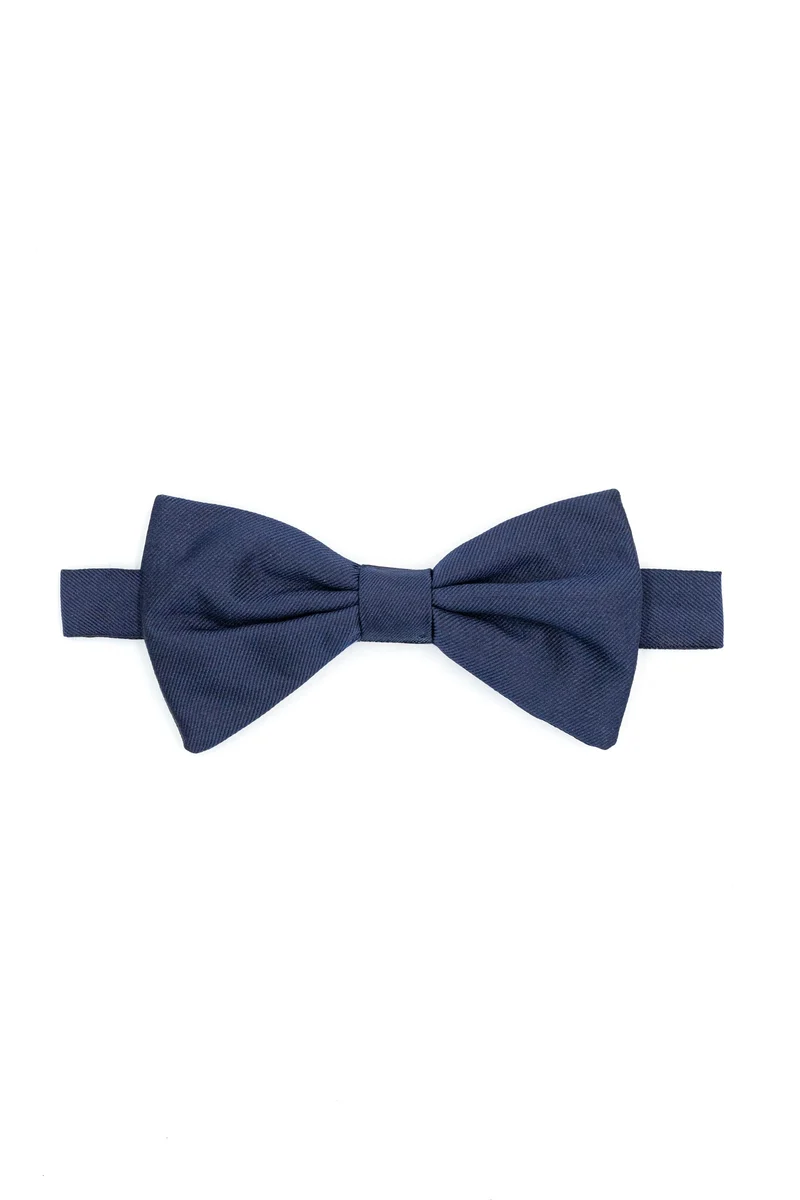 Papillon in Pura Seta - BLU