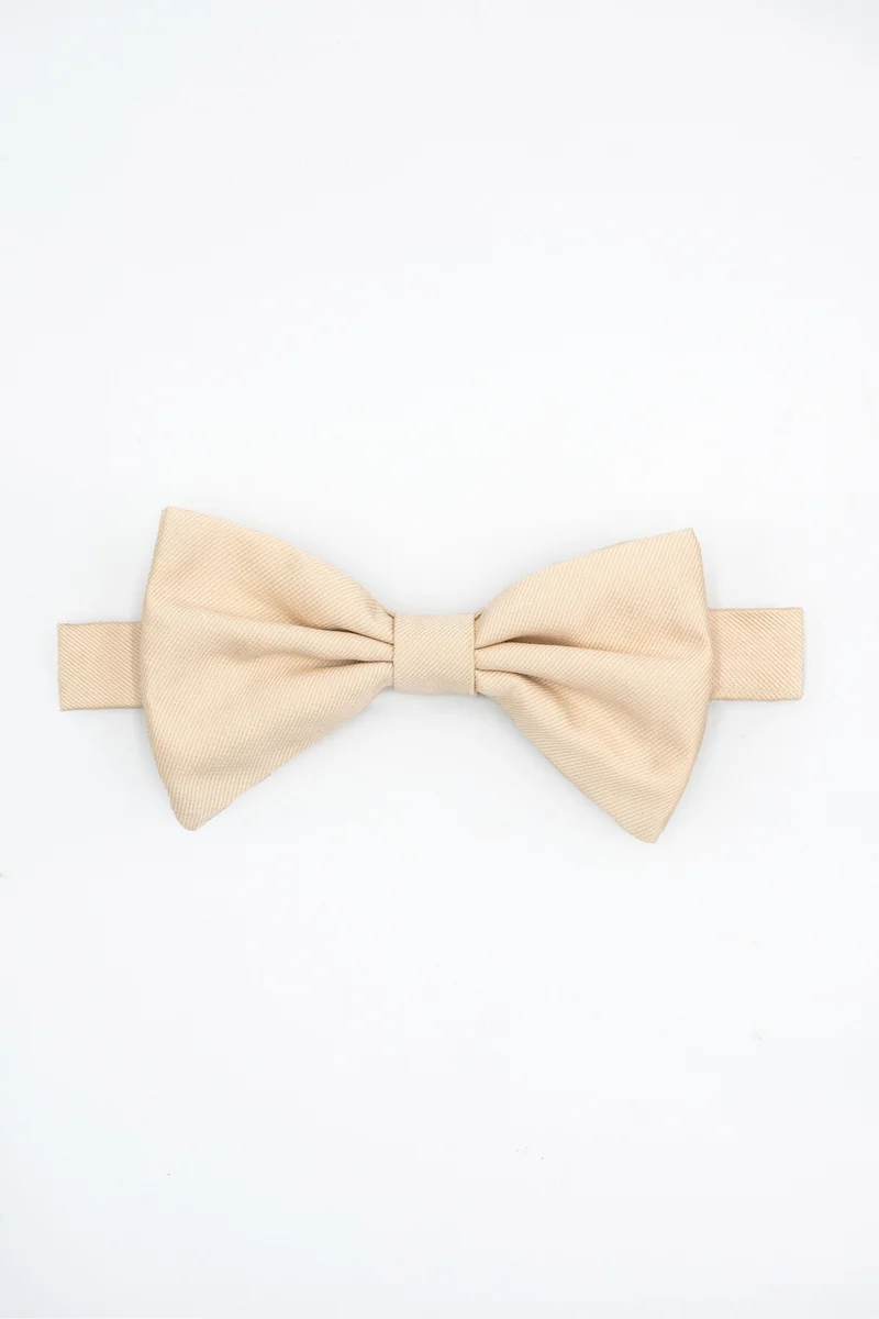 Papillon in Pura Seta - CREMA