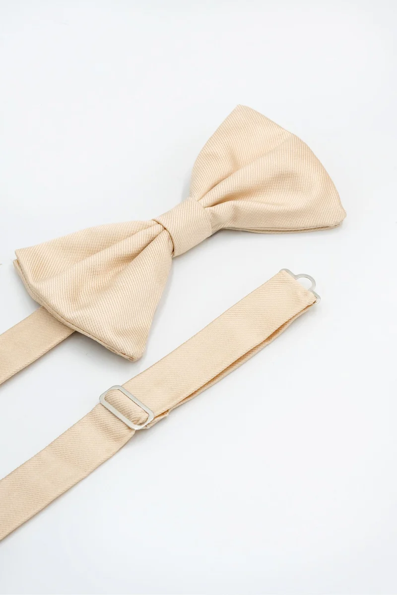Papillon in Pura Seta - CREMA