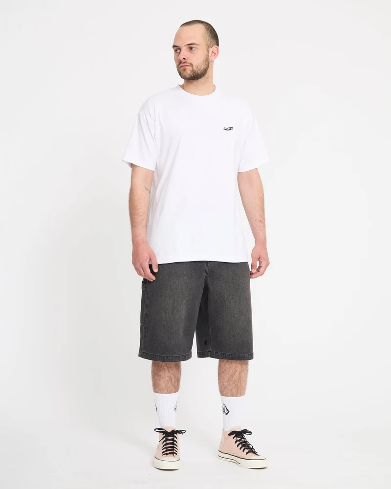 Kraftsman II 24" Denim-Shorts - Black Grey