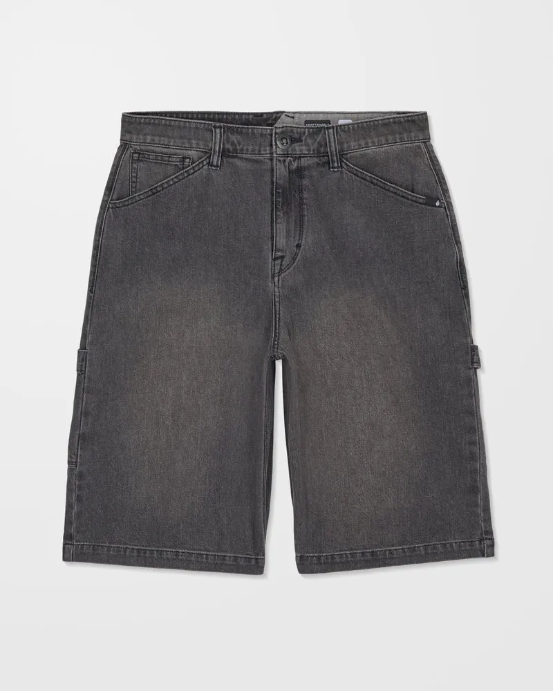 Kraftsman II 24" Denim-Shorts - Black Grey