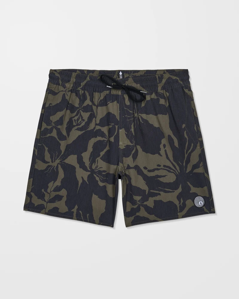 Psyche Cotton Trunk 17" Boardshorts - Ivy