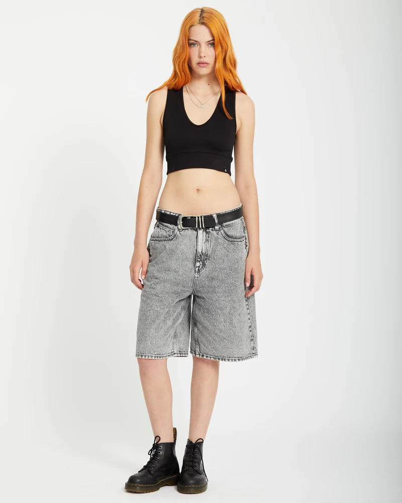 Gimmestank Rib Top - Black