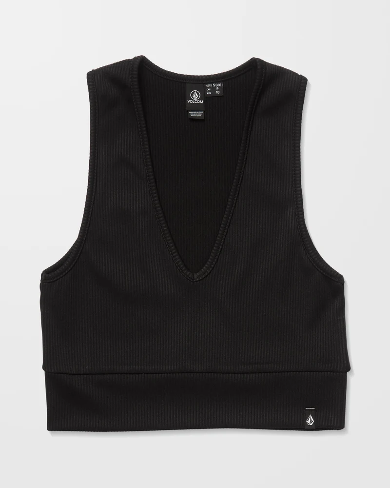 Gimmestank Rib Top - Black