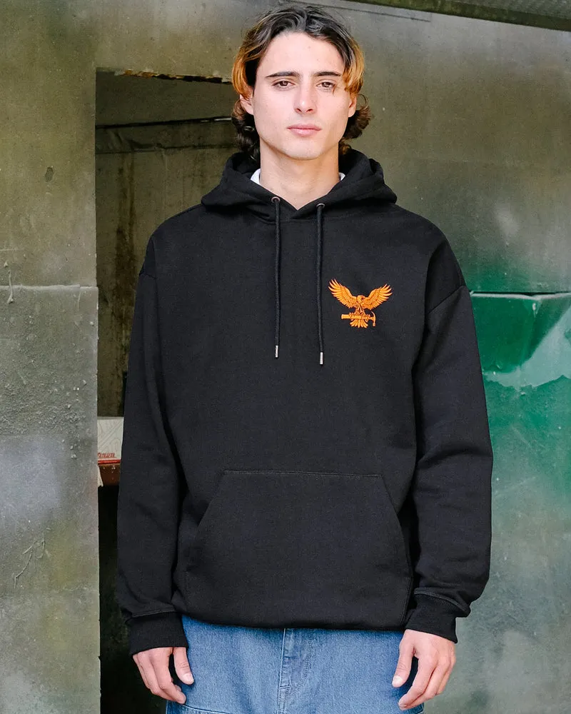 Hammered Hoodie - Black