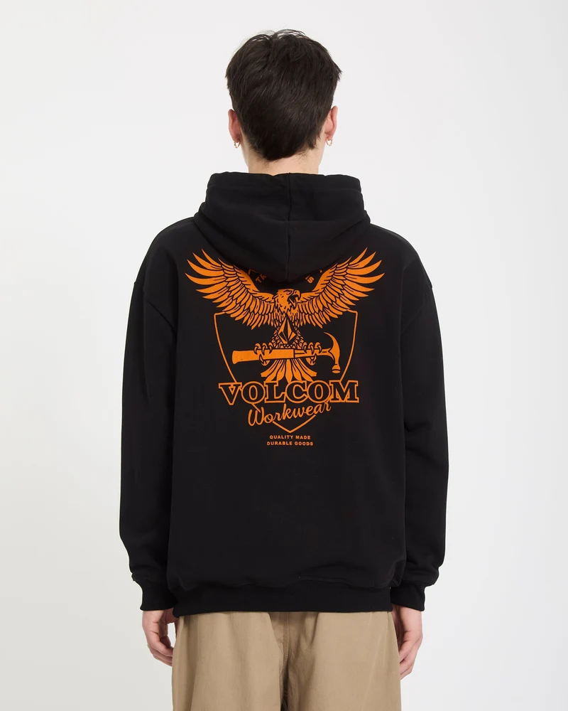 Hammered Hoodie - Black