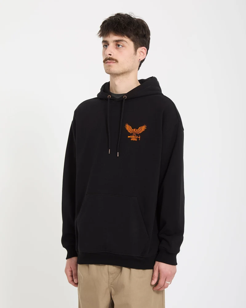 Hammered Hoodie - Black