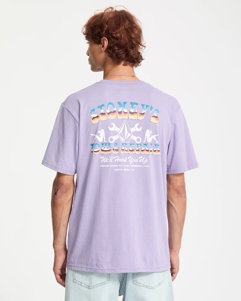 Stoneys T-Shirt - Purple Ash