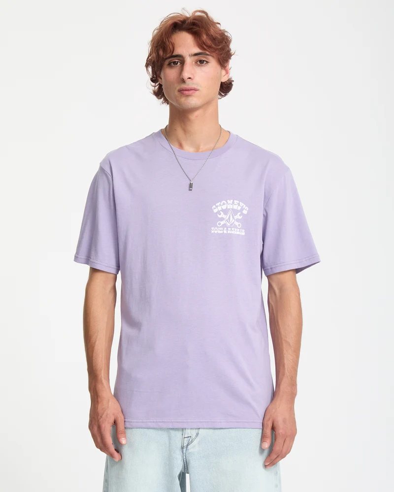 Stoneys T-Shirt - Purple Ash