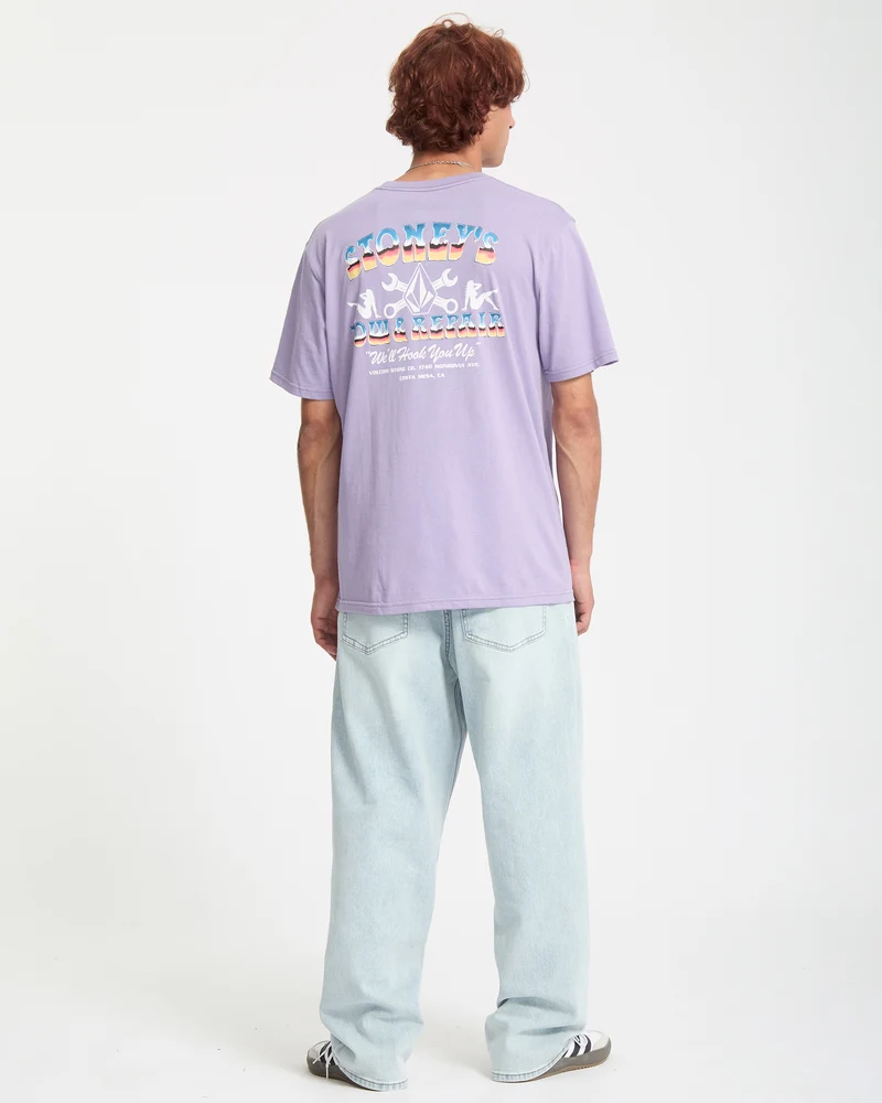 Stoneys T-Shirt - Purple Ash