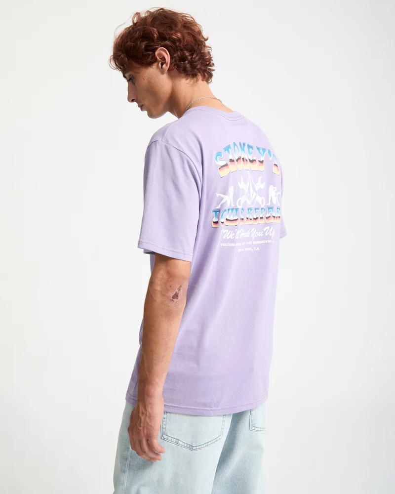 Stoneys T-Shirt - Purple Ash