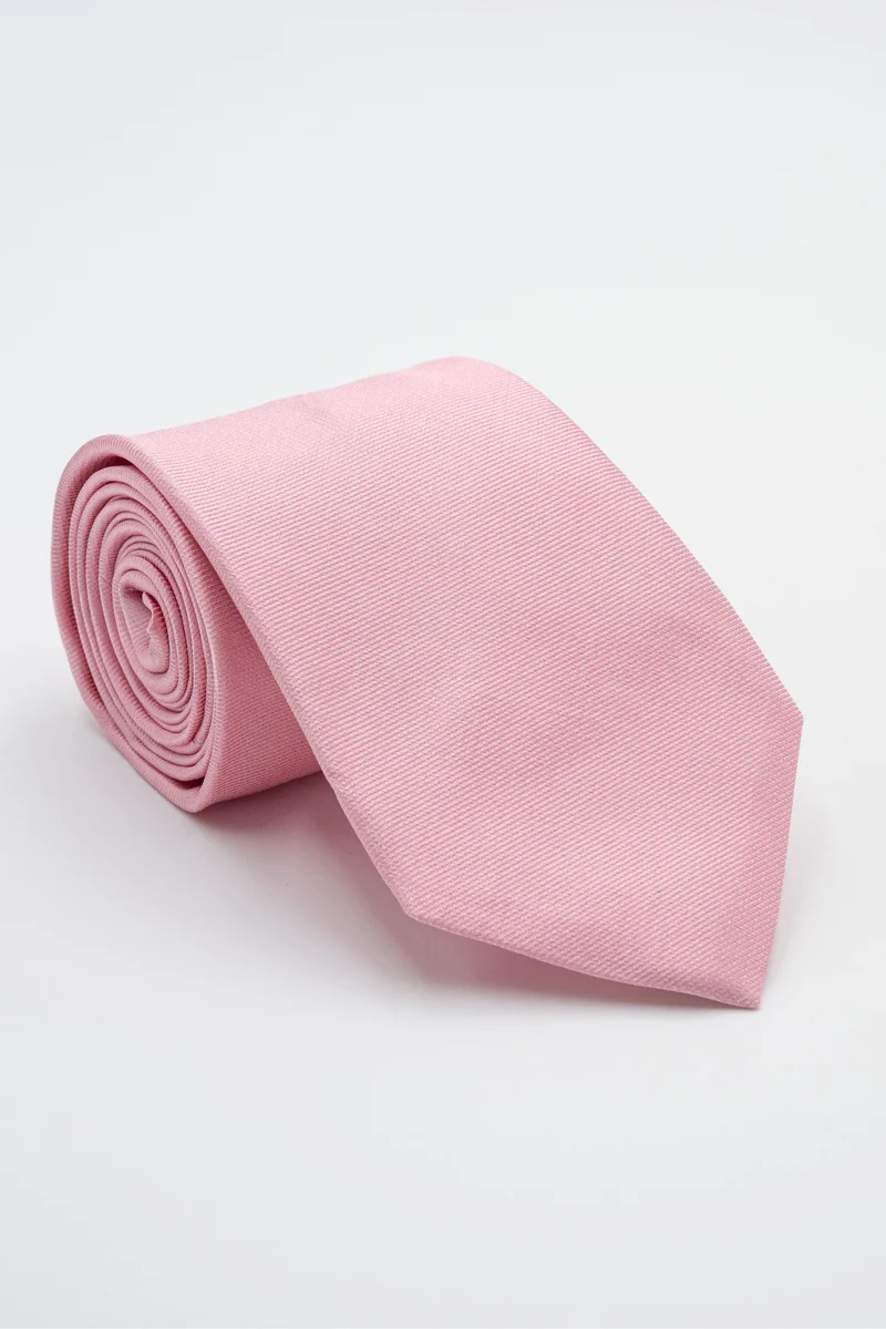 Cravatta in Pura Seta - ROSA