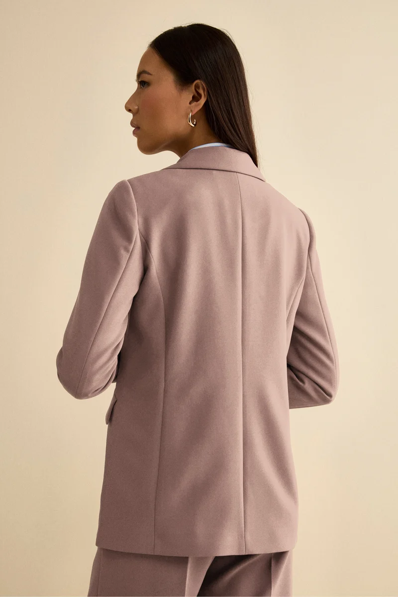 Giacca Bistretch Foderata Regular Fit - ROSA ANTICO