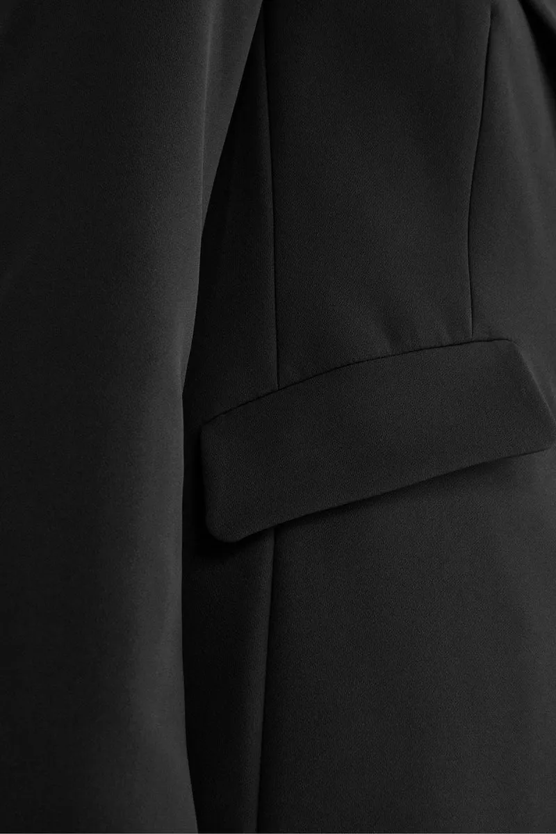 Giacca Bistretch Foderata Regular Fit - NERO