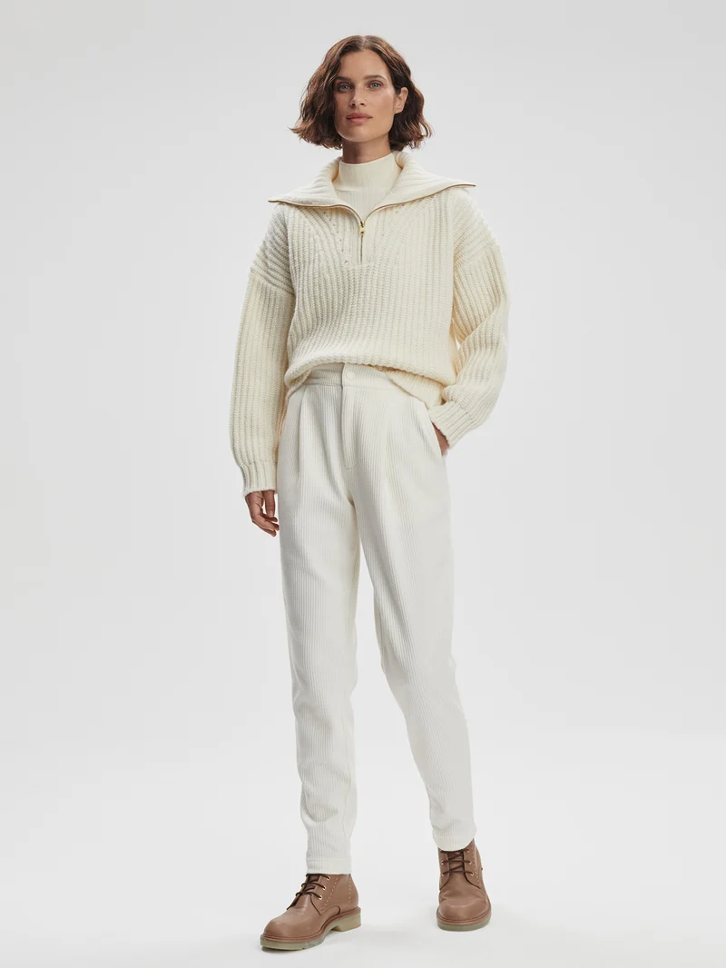 Flora Half Zip Soft Sweater